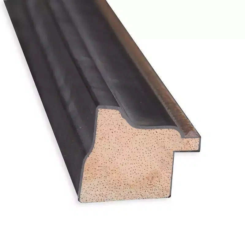 Specchio da parete in legno nero Ashton smussato 31" x 25" - Amanti Art: Stile moderno, Nessun assemblaggio, Hardware di montaggio incluso