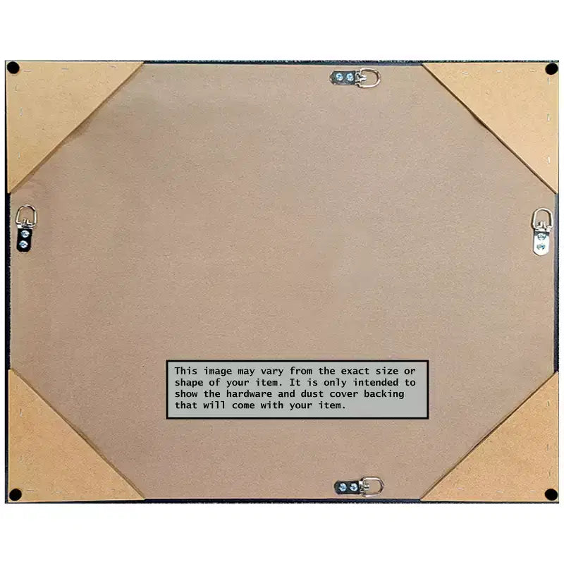 Specchio da parete Parlor dorato 34" x 28", stile moderno, cornice in polistirene
