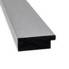 Specchio da parete in nichel spazzolato 56x71 cm, rettangolare moderno, include l'hardware di montaggio