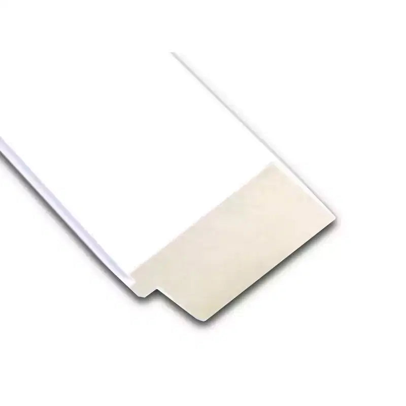 Specchio da Parete Rettangolare Moderno Corvino Bianco Legno 23" x 29", Include Accessori per il Montaggio