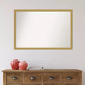 Specchio da parete Ridge nero 61x76 cm, senza bordo smussato