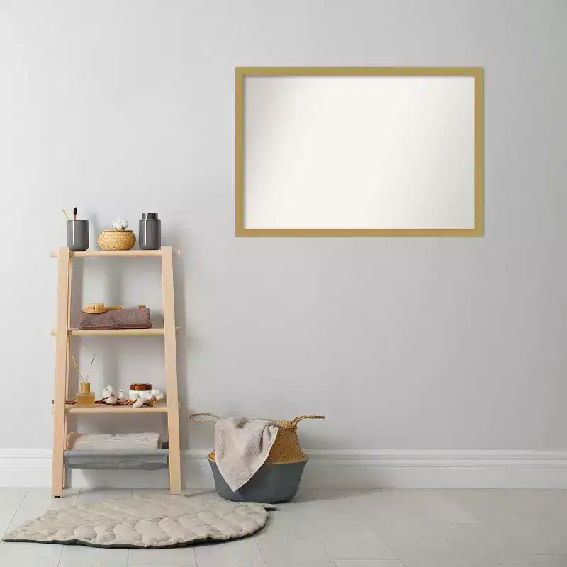 Specchio da parete Ridge nero 61x76 cm, senza bordo smussato
