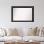 Specchio da parete per bagno Peak in nichel lucido 81 x 81 cm, quadrato moderno da appoggio