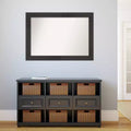 Specchio da parete per bagno Peak in nichel lucido 81 x 81 cm, quadrato moderno da appoggio