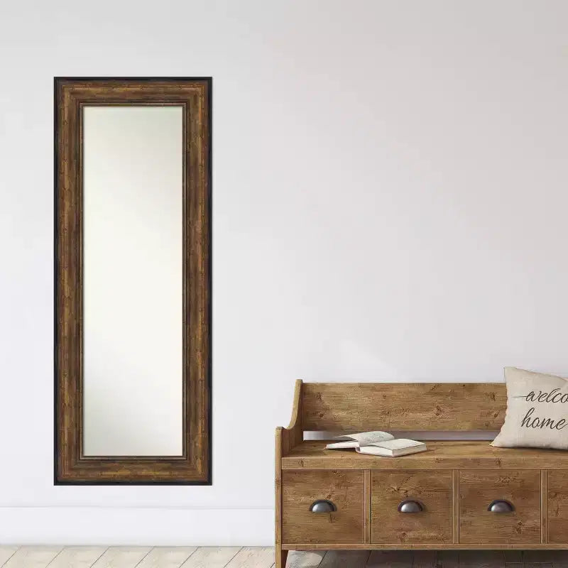 Specchio da porta/parete "Ballroom Bronze" 56 x 142 cm, ferramenta inclusa