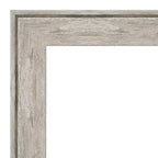 Specchio da parete quadrato da 31" x 31" con cornice craquelé, nessun montaggio richiesto