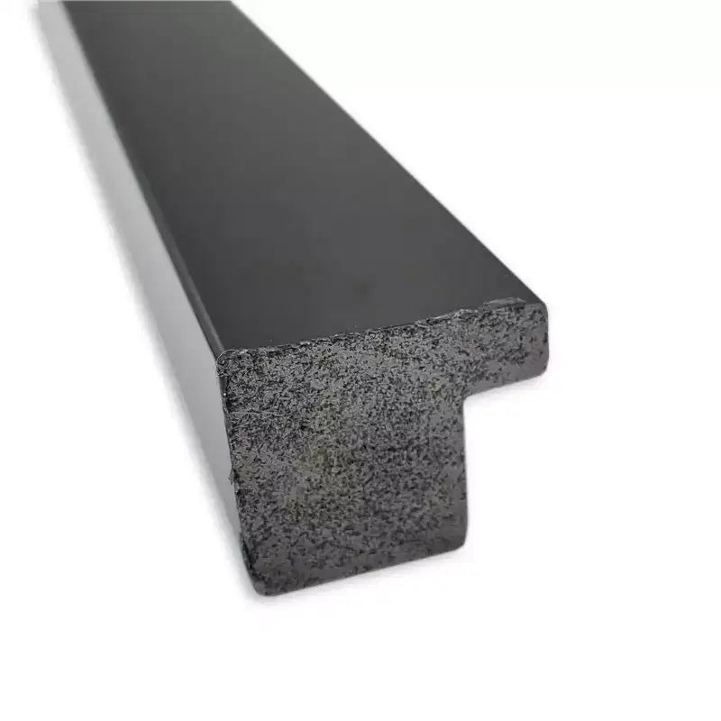 Specchio da parete per bagno nero lucido 30" x 24", rettangolare moderno, a muro
