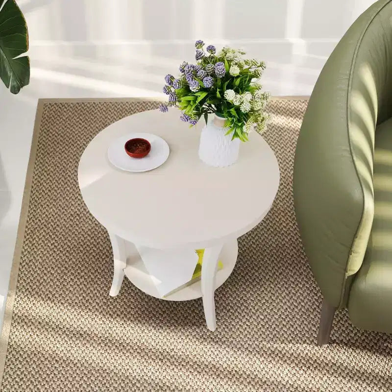 Tavolo da pranzo rotondo in vetro temperato da 42" con gambe in metallo dorato