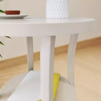 Tavolo da pranzo rotondo in vetro temperato da 42" con gambe in metallo dorato