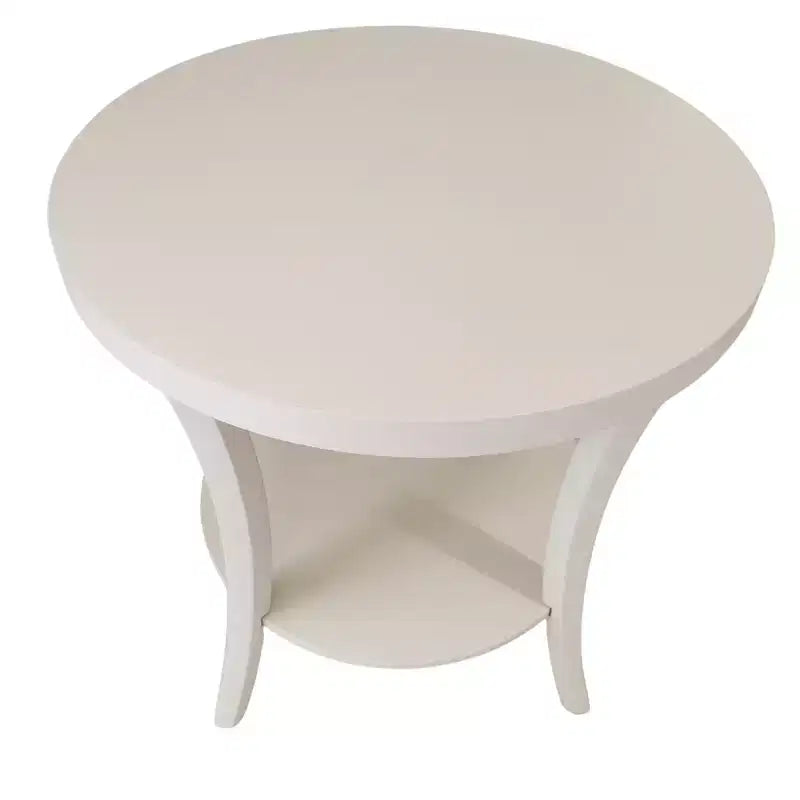 Tavolo da pranzo rotondo in vetro temperato da 42" con gambe in metallo dorato