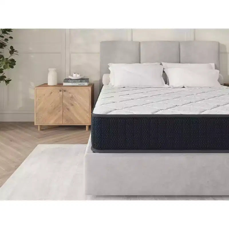 Materasso Matrimoniale con Molle e Memory Foam, Sollievo dalla Pressione, Isolamento dal Movimento,