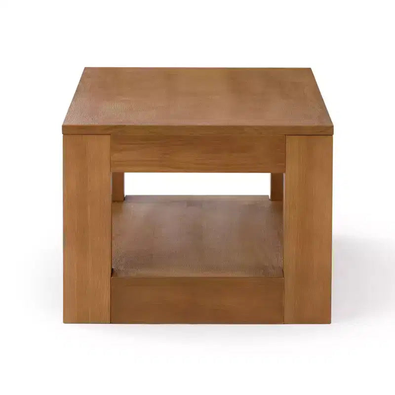 Tavolino da caffè rettangolare moderno con ripiano inferiore (1220 mm x 610 mm)