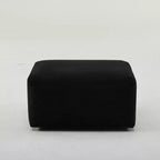 Pouf 85 cm senza struttura in corduroy, montaggio libero