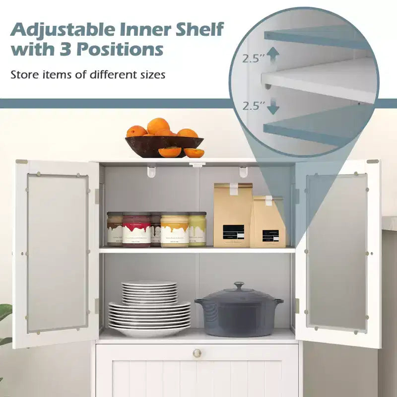 Mobiletto da bagno a terra con 2 cassetti