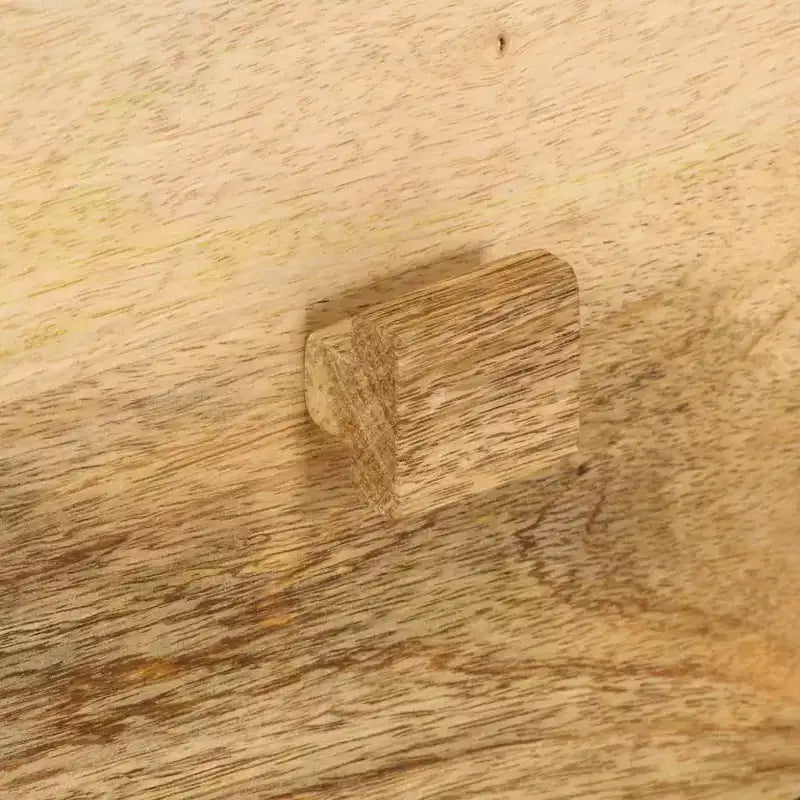 Tavolino da salotto con 4 cassetti, 89,9 x 50 x 35 cm, in legno massello di mango