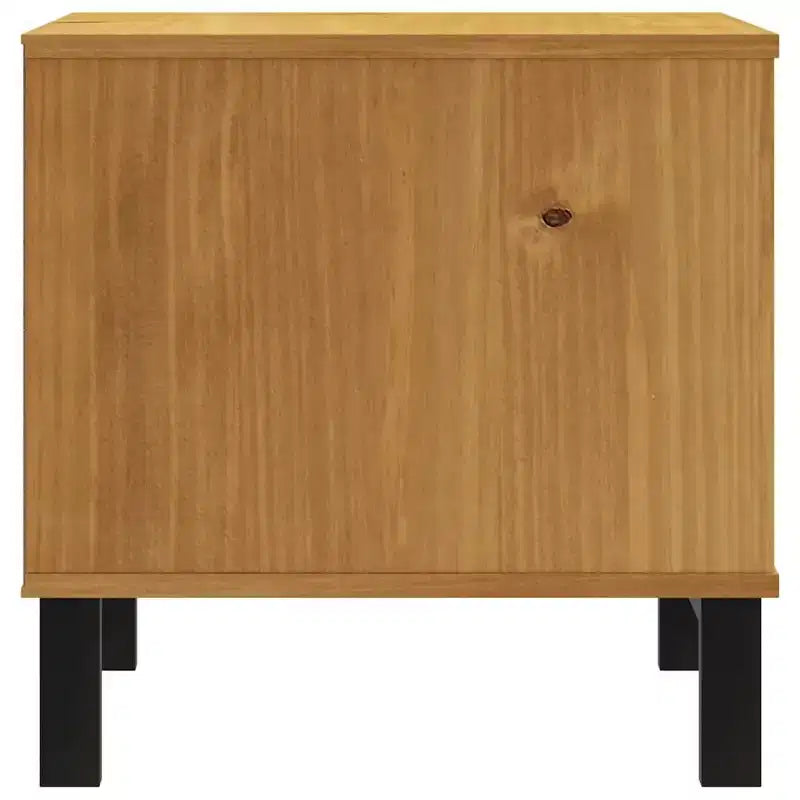 Tavolino 50 x 50 x 50 cm, in legno massello di pino