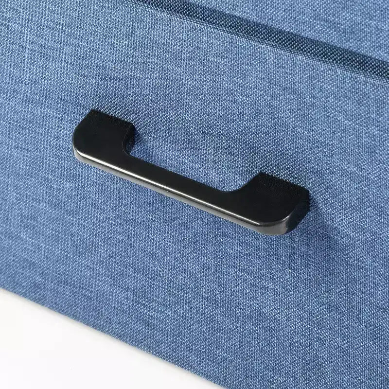 Pouff contenitore collassabile da 15 pollici con cassetto