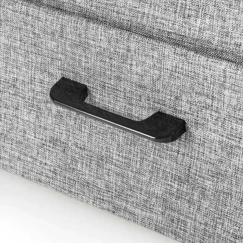 Pouff contenitore collassabile da 15 pollici con cassetto