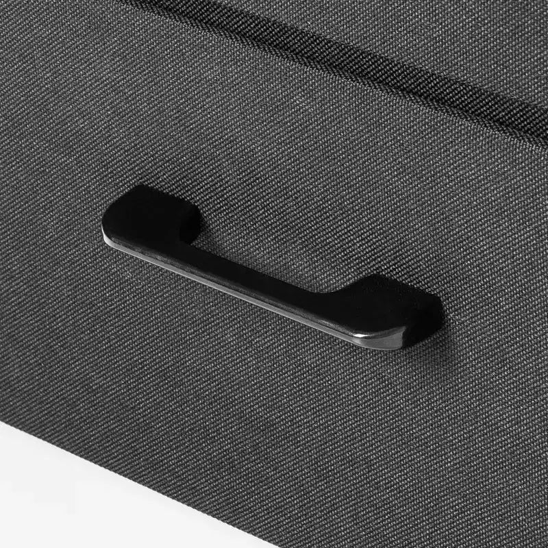Pouff contenitore collassabile da 15 pollici con cassetto